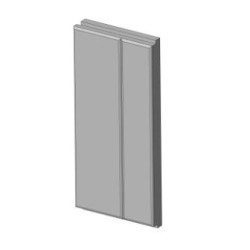 Betonová/žárobetonová deska zadní, boční KV IMPRESSION 3G 70.50.14 